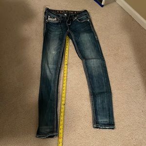 Rock Revival size 27 skinny jeans.  Good condition